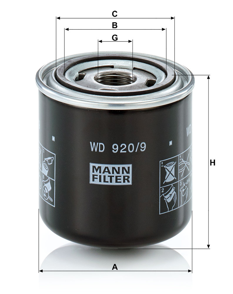 MANN-FILTER WD920/9