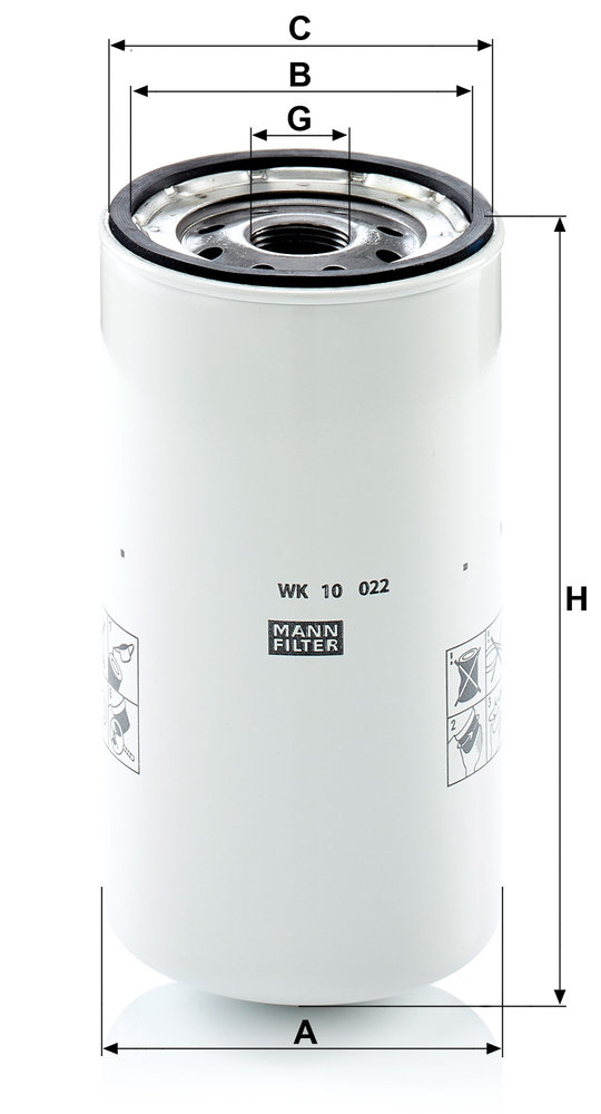 MANN-FILTER WK10022