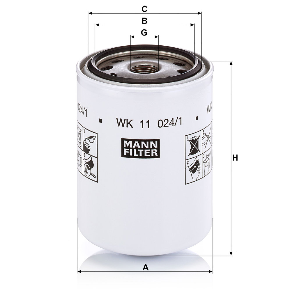 MANN-FILTER WK11024/1