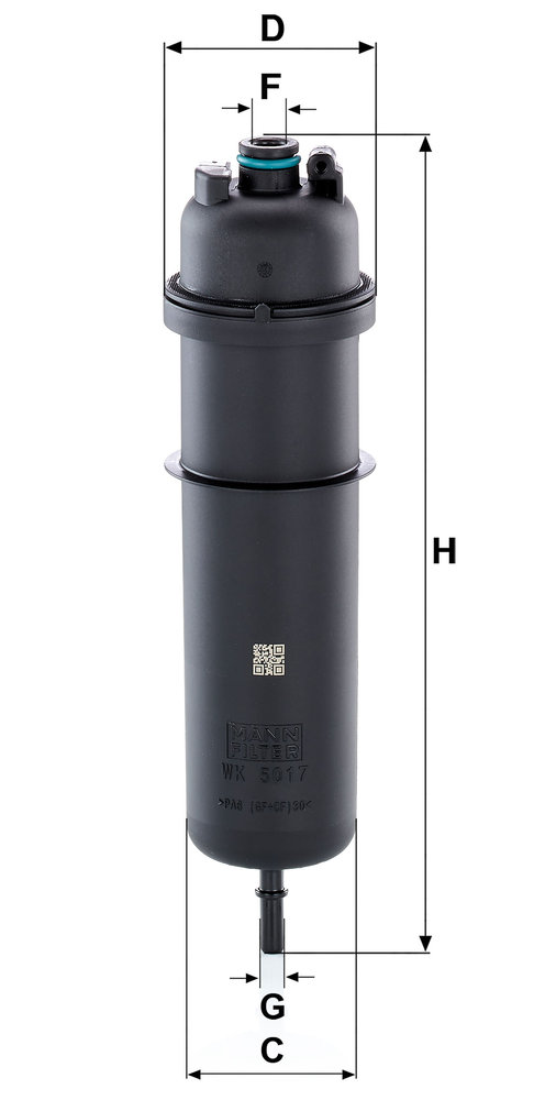 MANN-FILTER WK5017