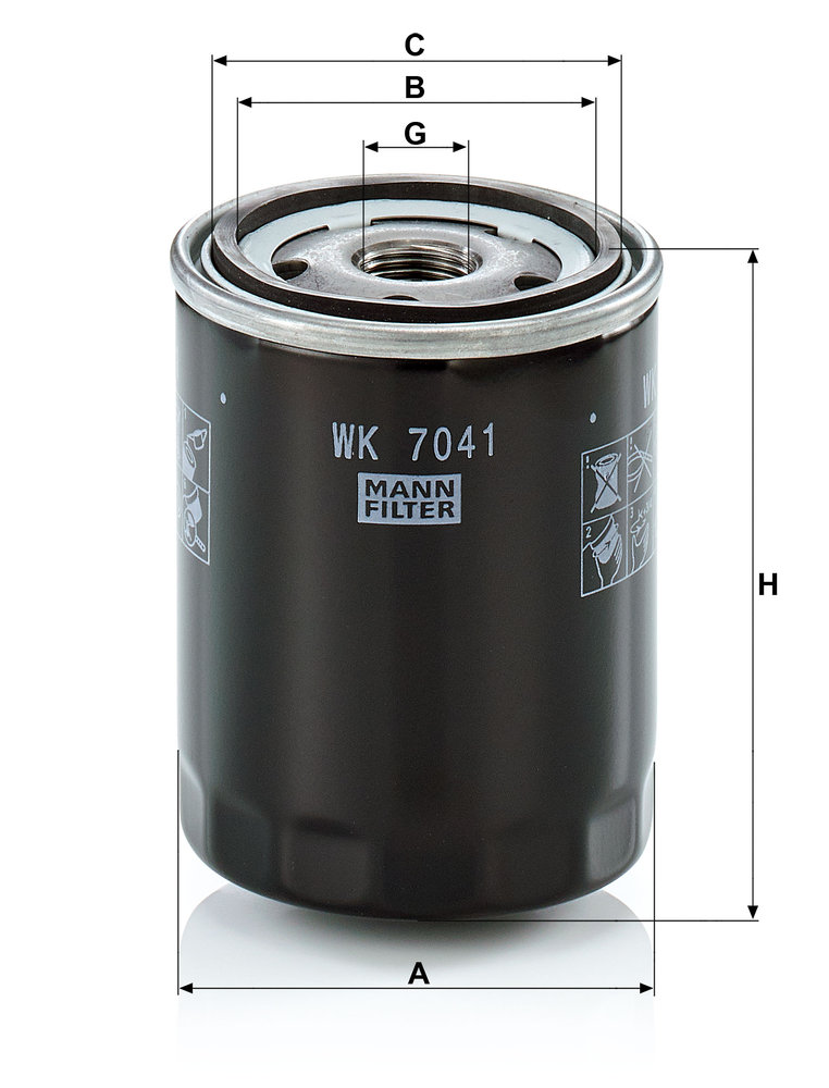 MANN-FILTER WK7041