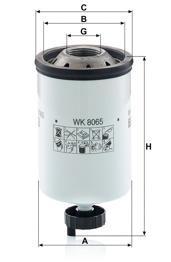 MANN-FILTER WK8065
