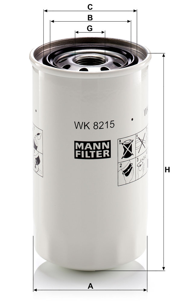 MANN-FILTER WK8215