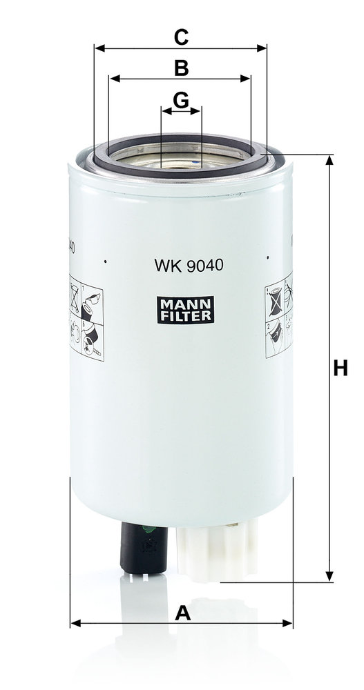 MANN-FILTER WK9040