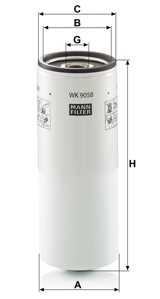 MANN-FILTER WK9058