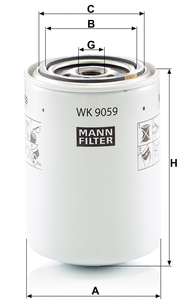 MANN-FILTER WK9059
