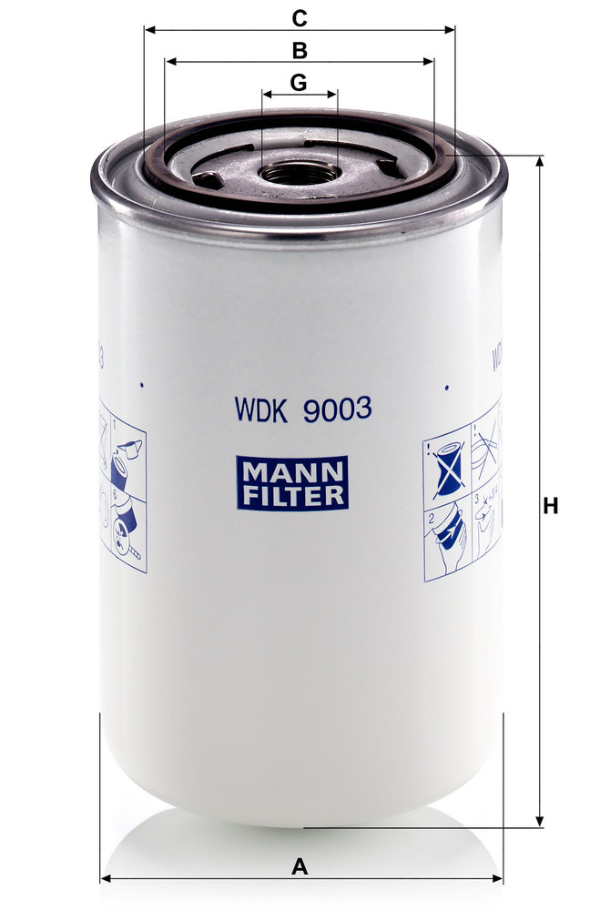 MANN-FILTER WDK9003