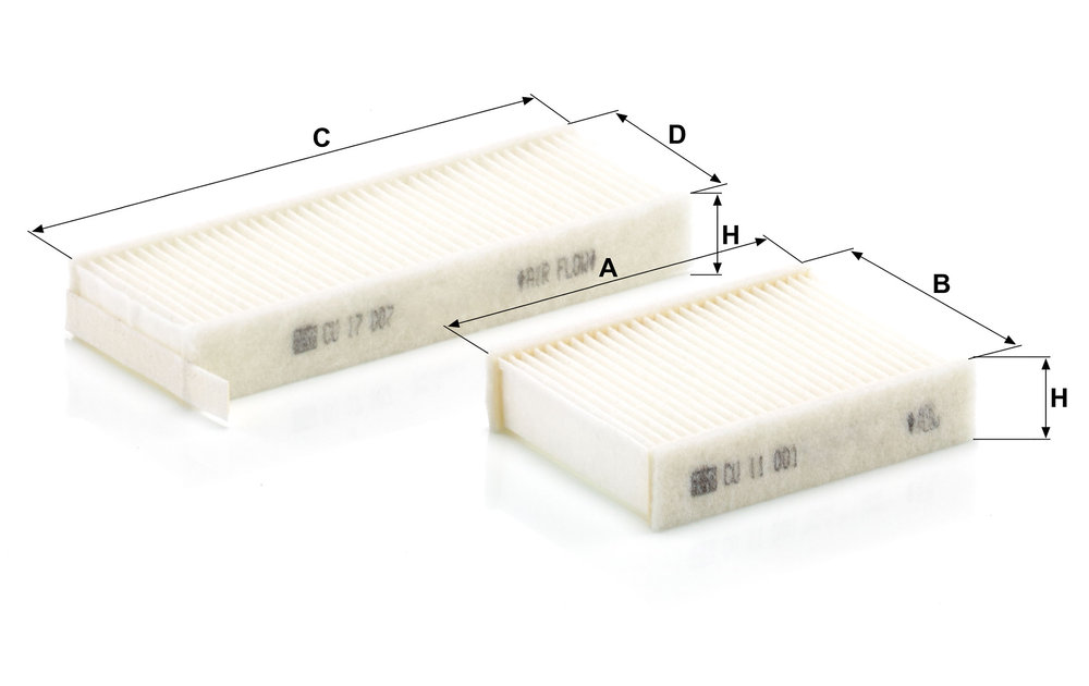 MANN-FILTER CU17009-2