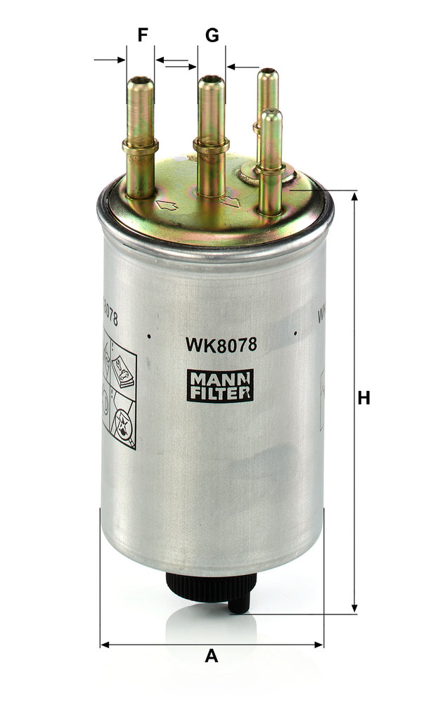 MANN-FILTER WK8078