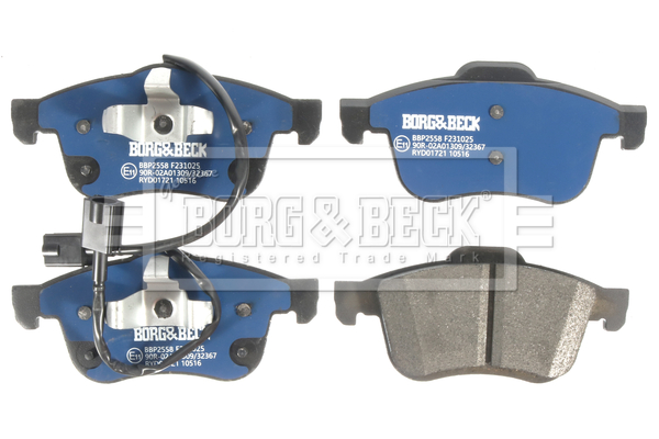 Borg & Beck BBD4907+BBP2558