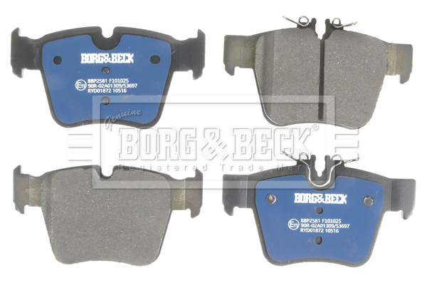 Borg & Beck BBD7034S+BBP2581