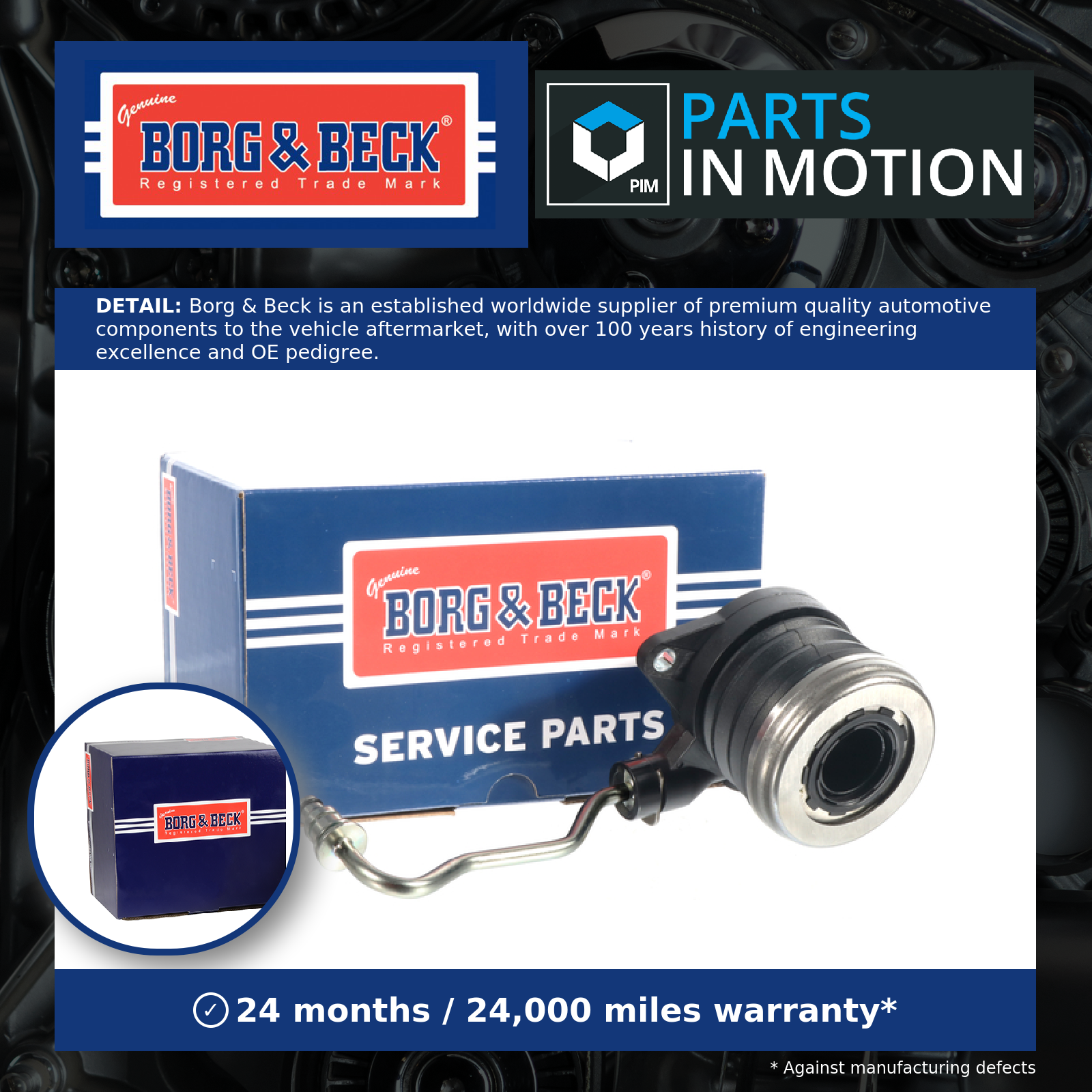 Borg & Beck Clutch Concentric Slave Cylinder CSC BCS201 [PM1011149]