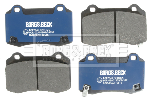 Borg & Beck BBD6294S+BBP2649