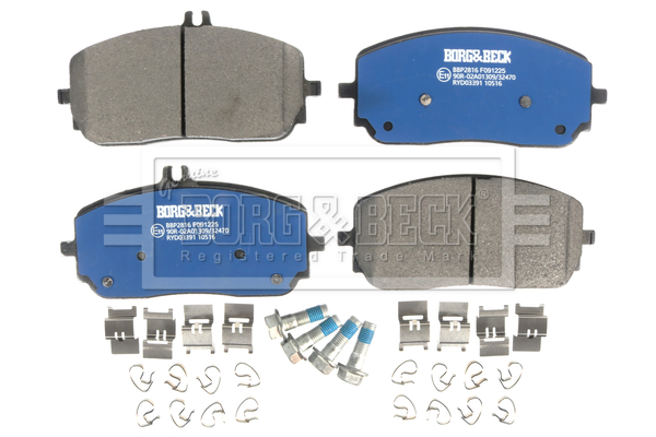 Borg & Beck BBD6280S+BBP2816