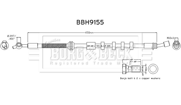 Borg & Beck BBH9155