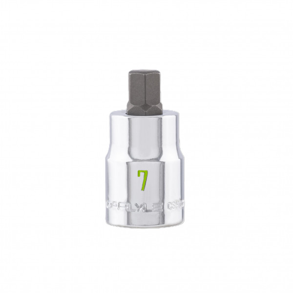 Carlyle CSH3807M 3/8DR 7MM HEX BIT SOCKET