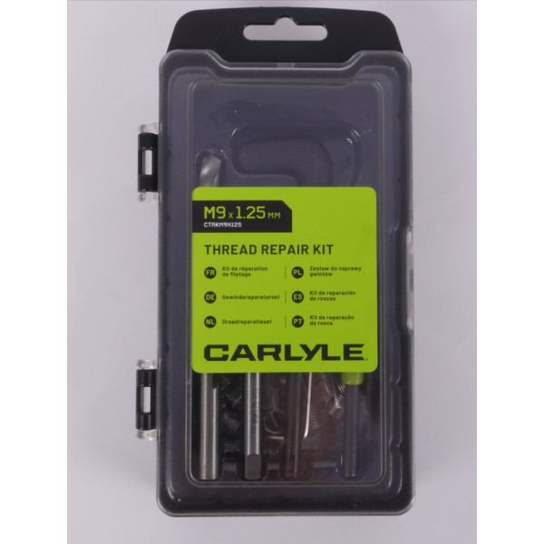 Carlyle CTRKM9X125 15PC THREAD REPAIR KIT M9 X 1.25