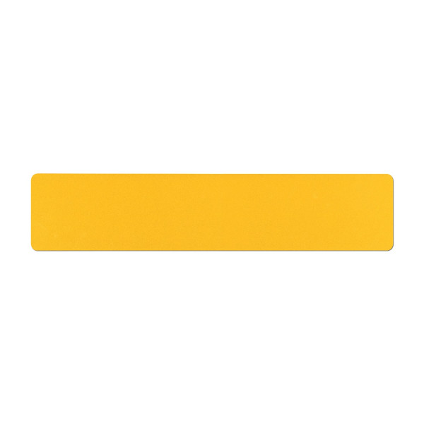Jepson 12302000-PK25 CAR STANDARD OBLONG KIWALITE™ YELLOW REFLECTIVE: 520 X 111MM (25 PACK)