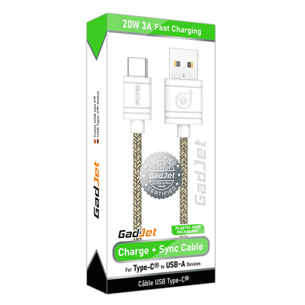 Gadjet CA42 USB TO TYPE-C CABLE