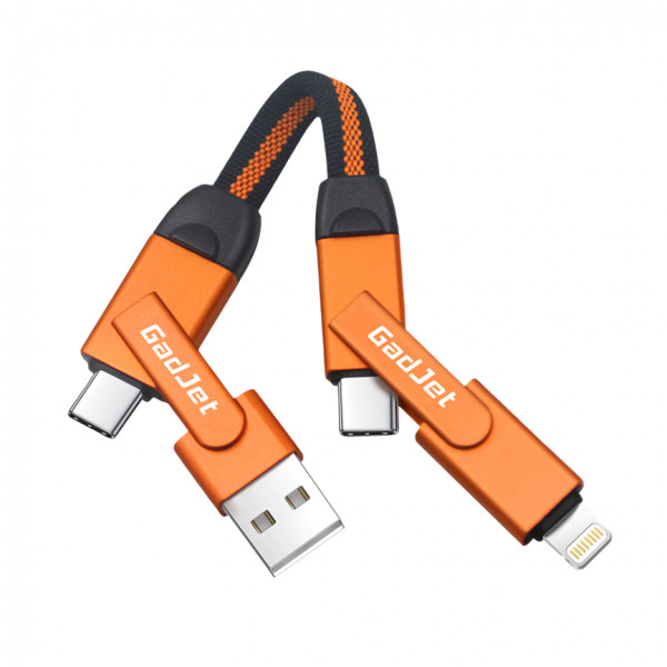 Gadjet CA43 6-IN-1 CHARGE & SYNC CABLE COMPACT DESIGN