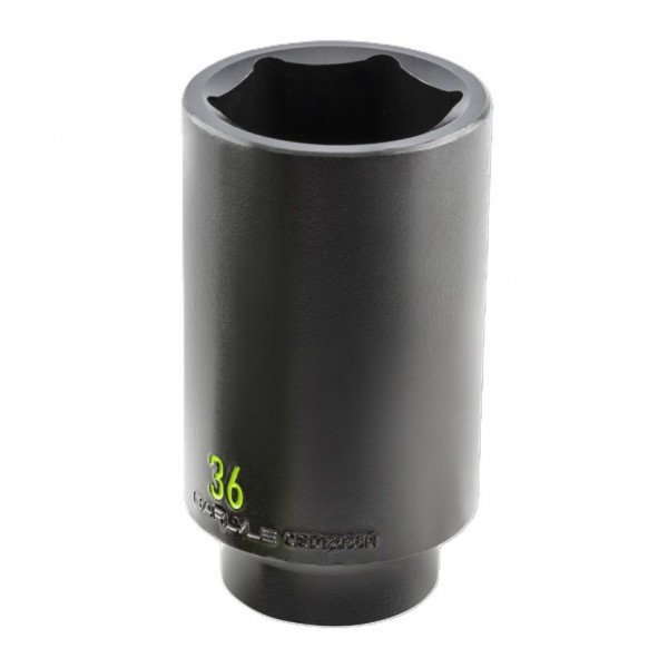 Carlyle CISD12036M 1/2 DRIVE 36MM 6 POINT DEEP IMPACT SOCKET