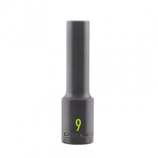 Carlyle CISD1209M 1/2 DRIVE 9MM 6 POINT DEEP IMPACT SOCKET