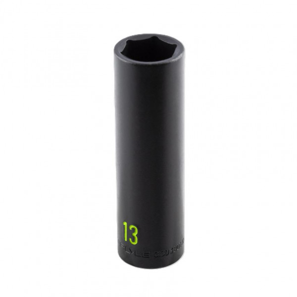 Carlyle CISD38013M 3/8 DRIVE 13MM 6 POINT DEEP IMPACT SOCKET