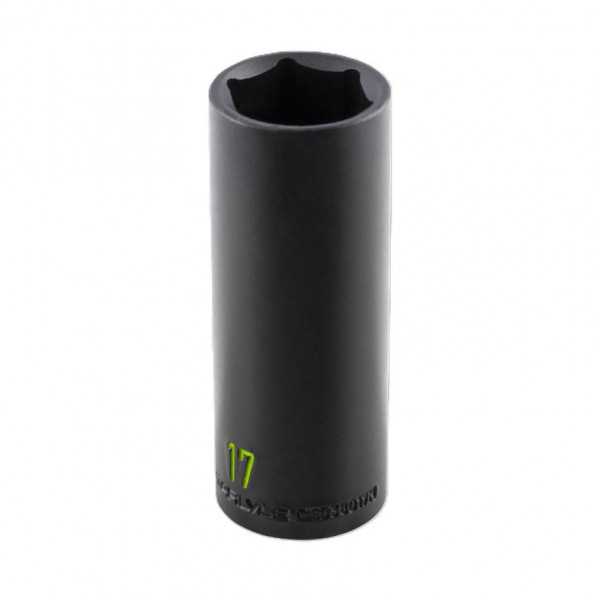 Carlyle CISD38017M 3/8 DRIVE 17MM 6 POINT DEEP IMPACT SOCKET