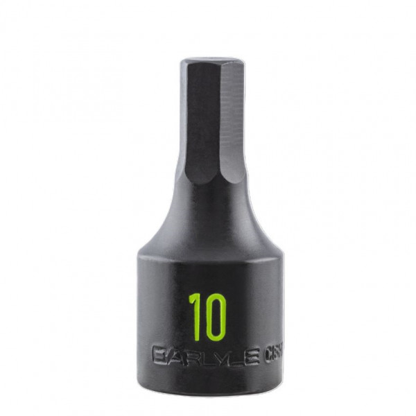 Carlyle CISH1210M 1/2 DRIVE 10MM HEX 60MM LONG IMPACT SOCKET