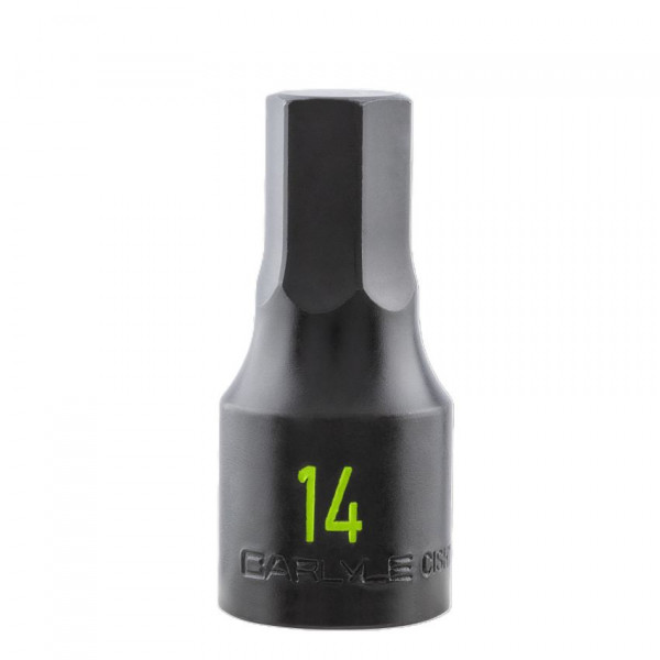 Carlyle CISH1214M 1/2 DRIVE 14MM HEX 60MM LONG IMPACT SOCKET