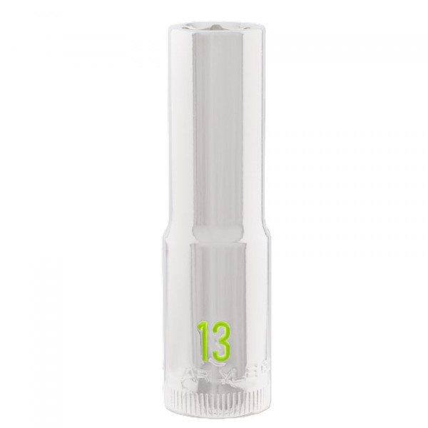 Carlyle CSD12013M 1/2 DRIVE 13MM 6 POINT DEEP CHROME SOCKET
