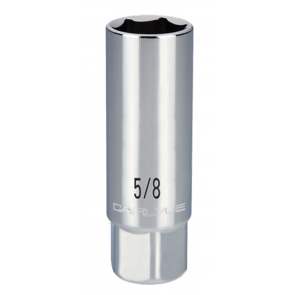 Carlyle CSUSP3820 3/8IN DRIVE 5/8IN CHROME UNIVERSAL SPARK PLUG SOCKET