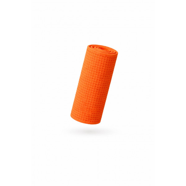 Fibre King FK-WAFWT-OG-03 ORANGE WAFFLE WEAVE TOWEL - 3 PACK