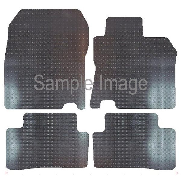 PMA PCFM2419R RUBBER TAILORED CAR MAT - NISSAN QASHQAI (2014) - PATTERN 3298 -