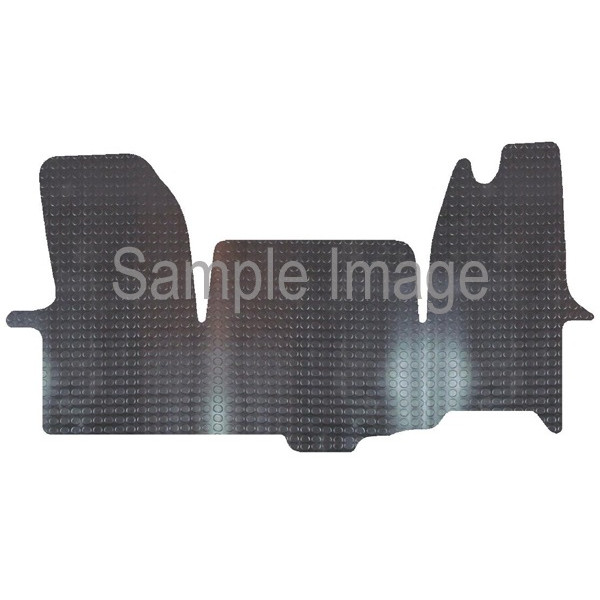 PMA PCFM2660R RUBBER TAILORED CAR MAT - IVECO DAILY (2014 ONWARDS) - PATTERN 3640 -