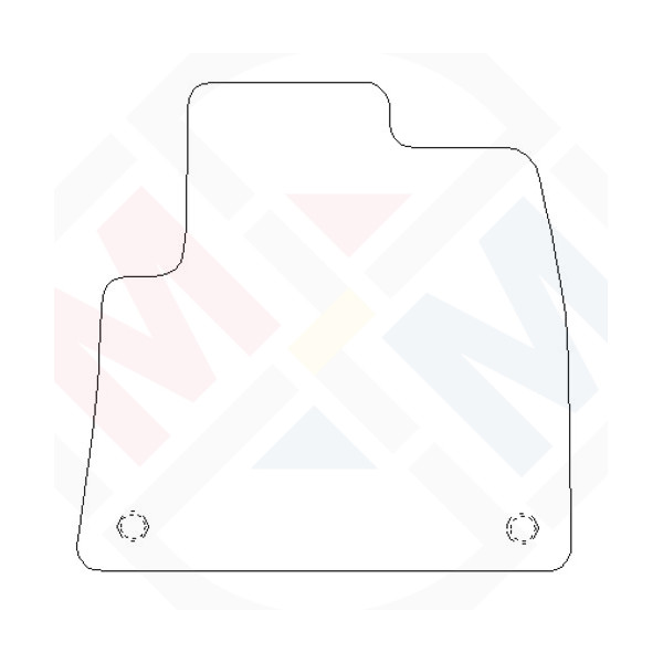 PMA PCFM3063S STANDARD TAILORED CAR MAT - PEUGEOT PARTNER 2019- FIAT E DOBLO -