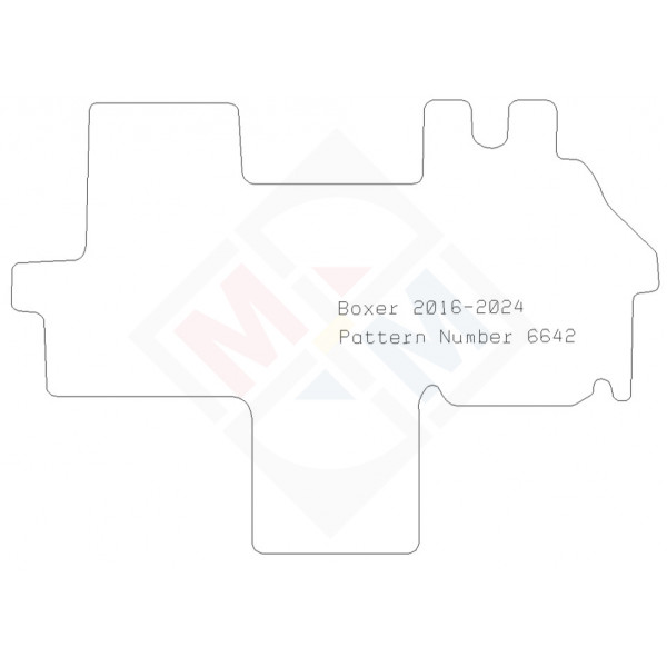 PMA PCFM4627S STANDARD TAILORED MAT - PEUGEOT BOXER 2016-2024 WALKTHROUGH -