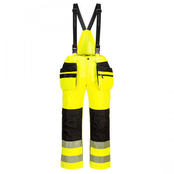 Portwest PW356YBRL PW356 HI-VIS RAIN TROUSERS YELLOW