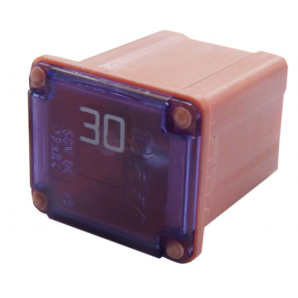 Pearl PWN1371B J TYPE AUTO FUSE PINK 30-AMP PK 10