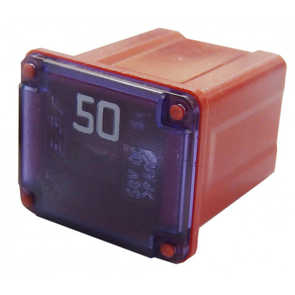 Pearl PWN1373B J TYPE AUTO FUSE RED 50-AMP PK 10