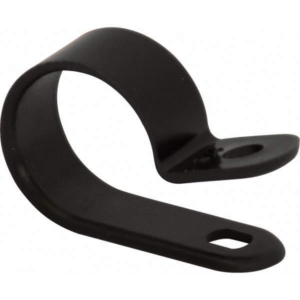Workshop Warehouse EAC405 P-CLIPS BLACK NYLON 48MM