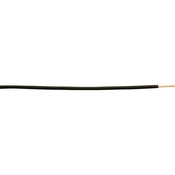 Workshop Warehouse EC2000BK COMMERCIAL THICK WALL AUTO CABLE, SINGLE - 1.00 MM²