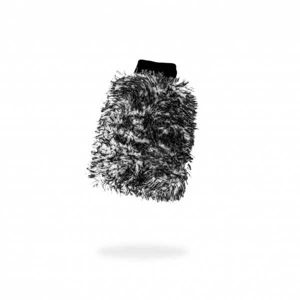 Fibre King FK-GLKWM-BK BLACK GOLD LABEL KOREAN MICROFIBRE PREMIUM WASH MITT