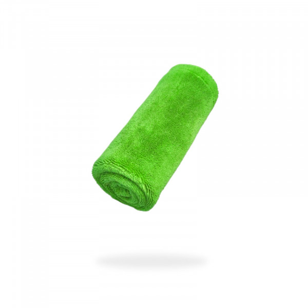 Fibre King FK-SLVDT-LG LIME GREEN SILVER LABEL DRYING TOWEL