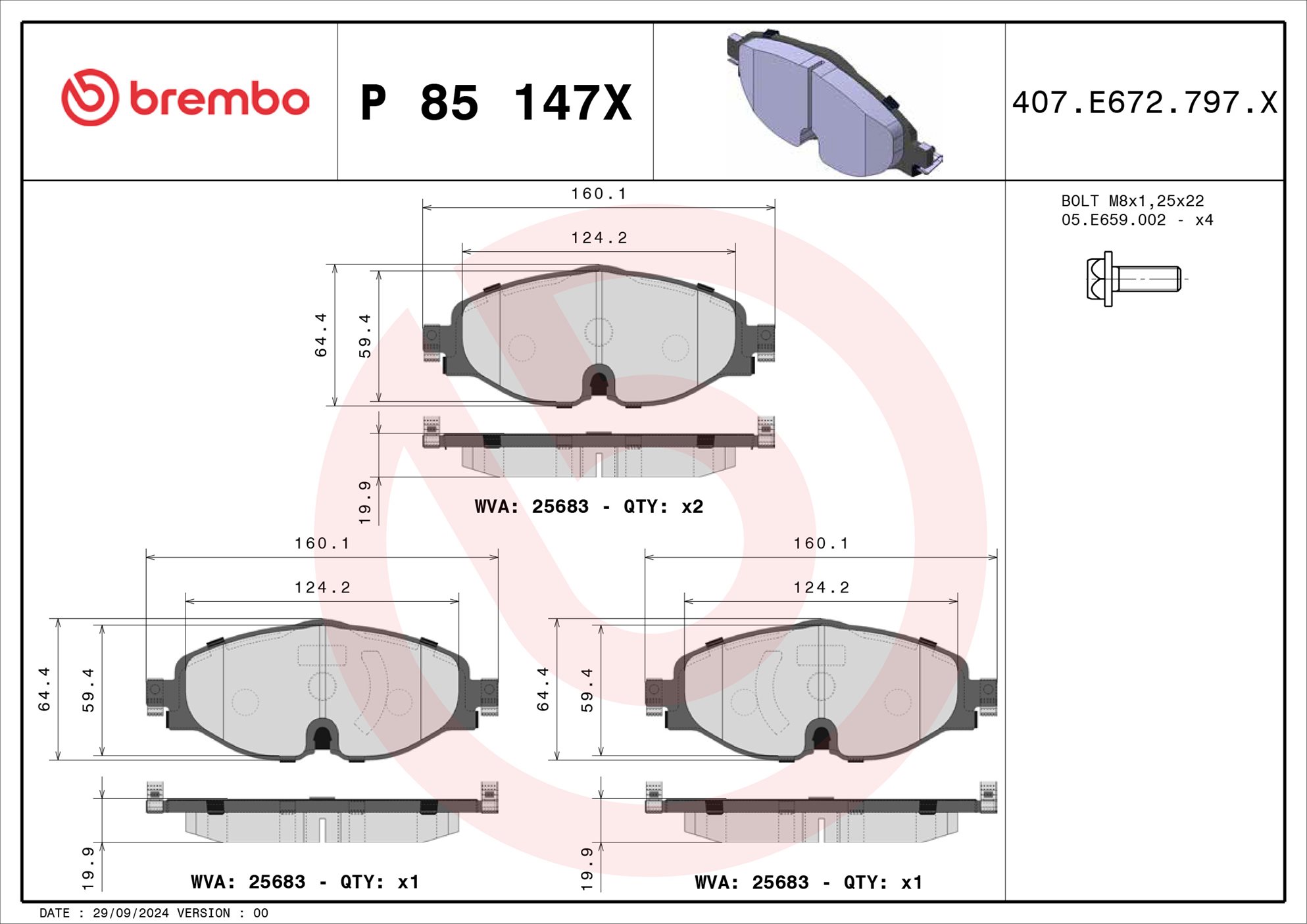 Brembo P85147X