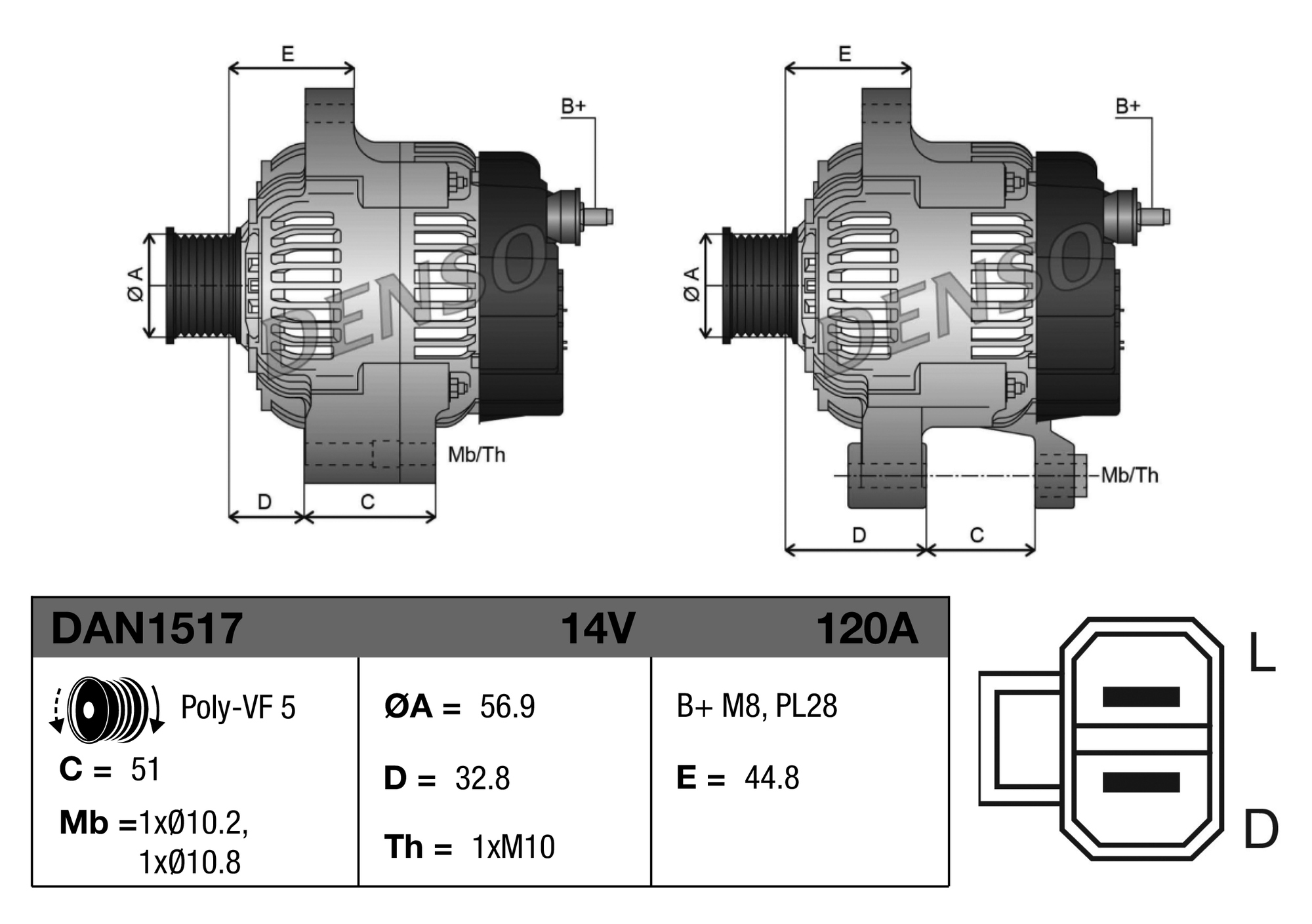 DENSO DAN1517