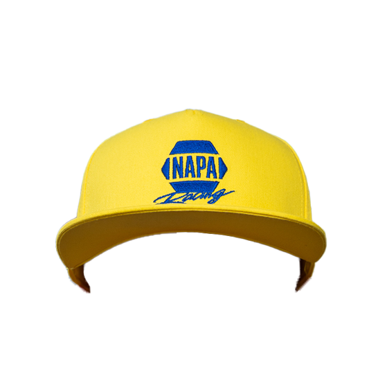 NAPA Racing E2235 Yellow Snapback Cap