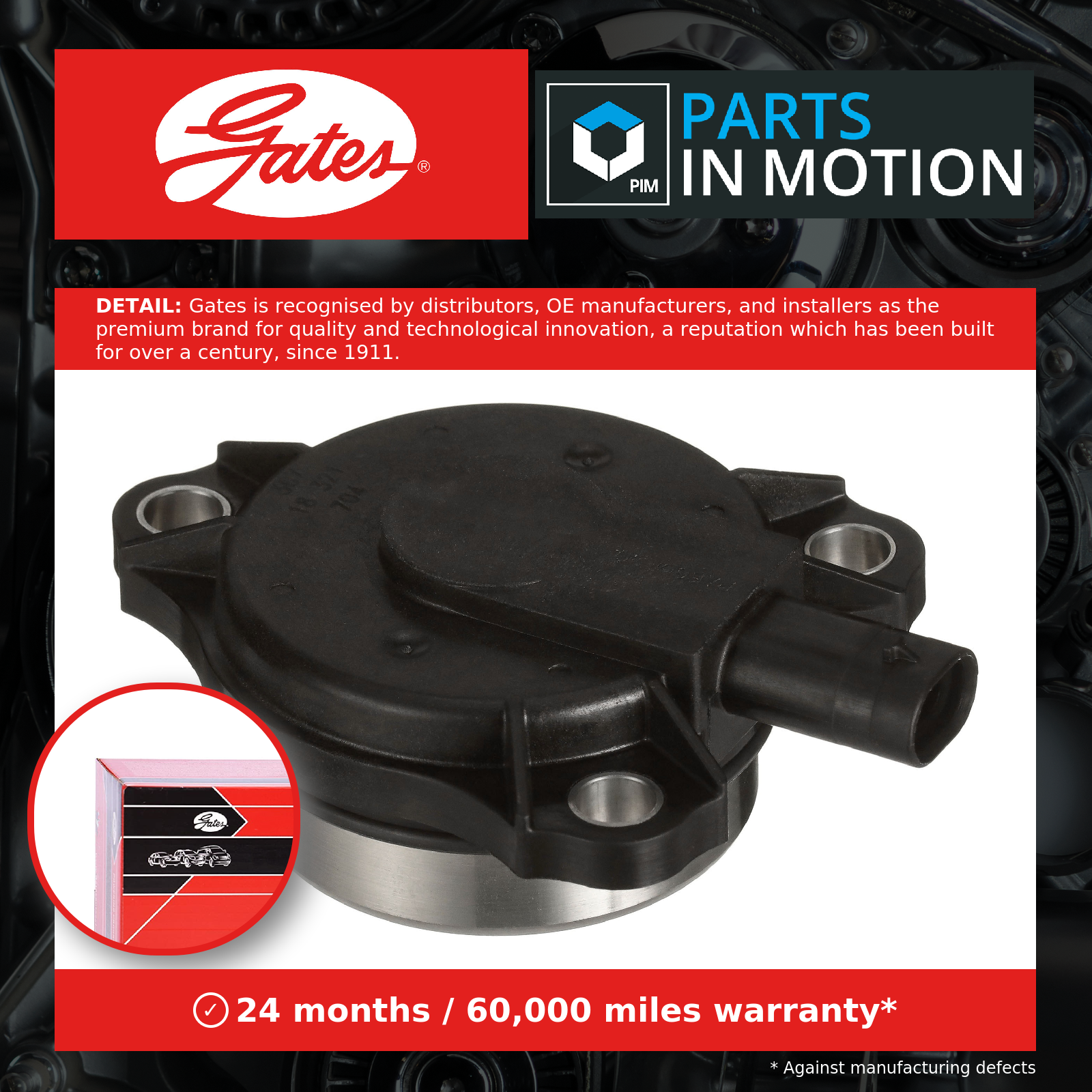 GATES VVS227 Control Valve, camshaft adjustment for MERCEDES-BENZ - Image 14