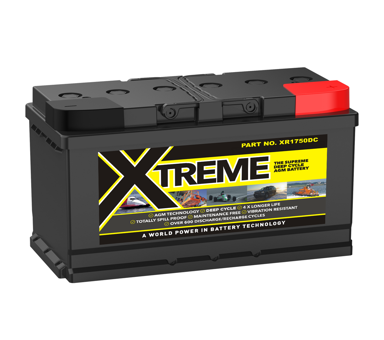 Xtreme XR-1750 AGM Car Battery