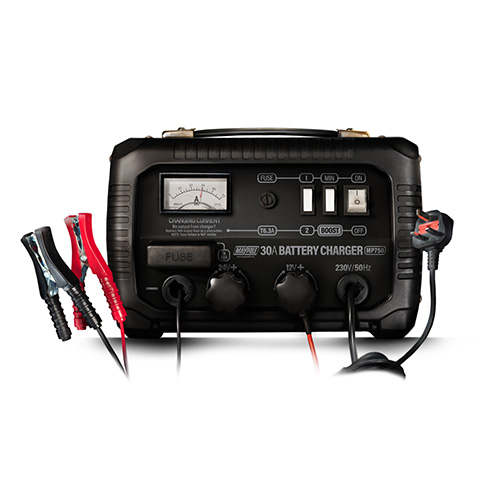 Maypole 750 Battery Charger Metal 30a 12/24v